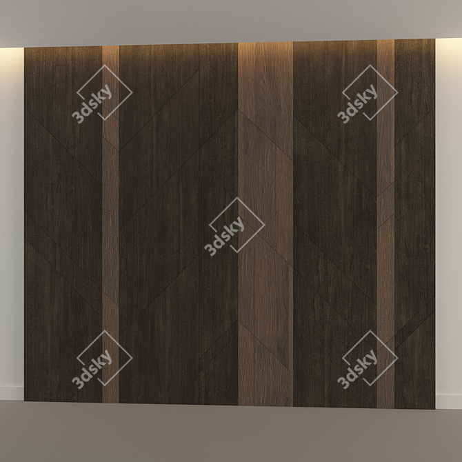 3D Panel - Modern Home Décor 3D model image 1