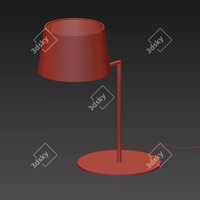 Santa Cole Americana Table Lamp 3D model image 2