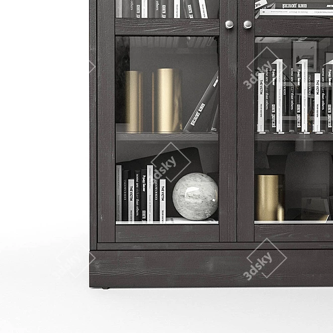 HAVSTA Display Cabinet with Stand 3D model image 2