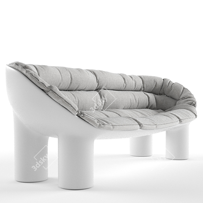 Roly Poly Sofa by Faye Toogood 3D model image 2