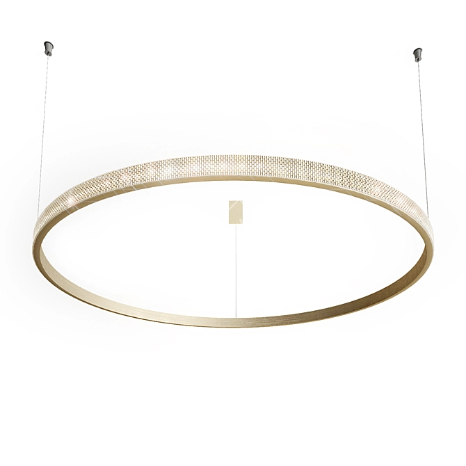 Minimalist LED Pendant Light 3D model image 3