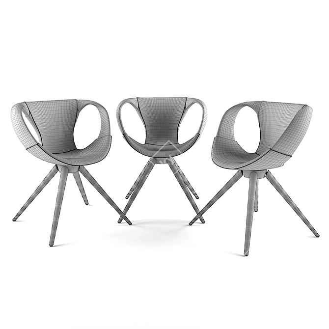 Elevate Your Space with Tonon Up Chair 3D model image 3