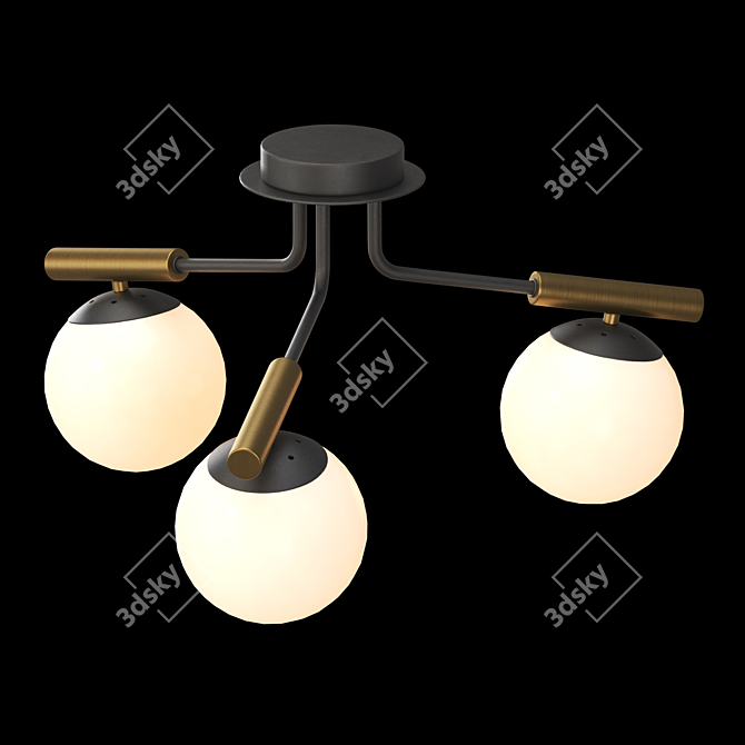 Freya Paolina Ceiling Light 3D model image 2