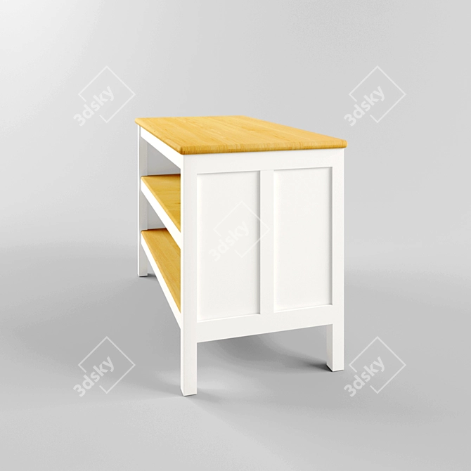 Versatile Kitchen Island Table 3D model image 3