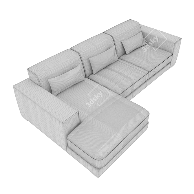 DOIMO SALOTTI Steven Sofa 3D model image 3