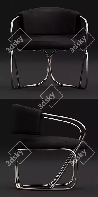 Dreamy Circular Seat 3D model image 2