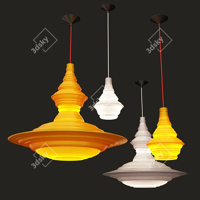 Enlighten your space with Stupa 3D model image 1