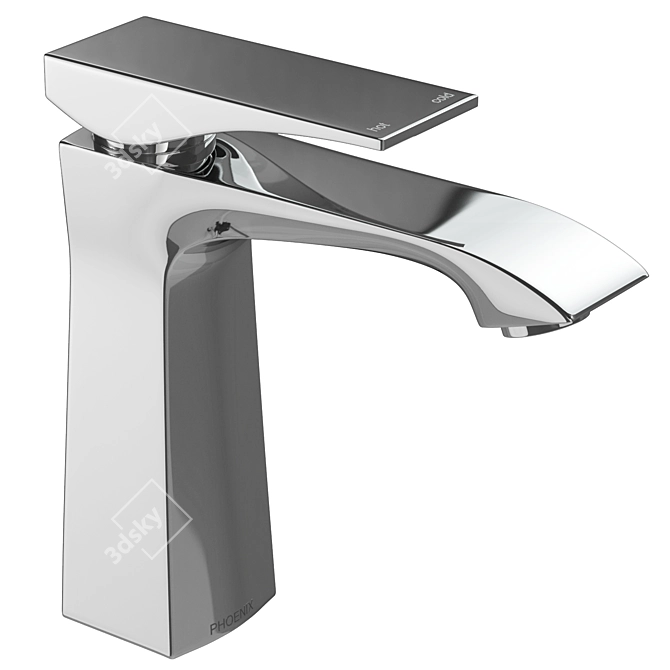 Exquisite AG770 Argo Basin Mixer 3D model image 1