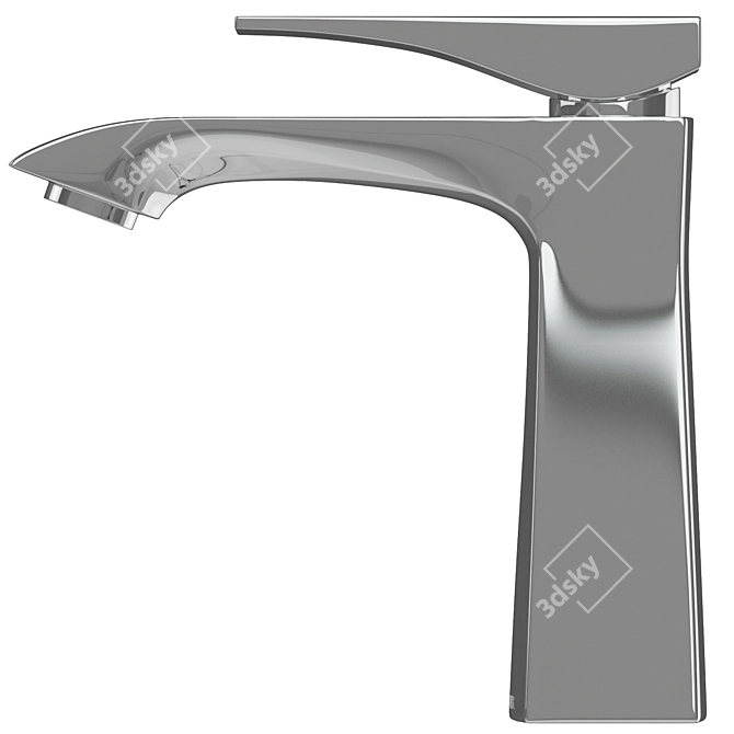 Exquisite AG770 Argo Basin Mixer 3D model image 2