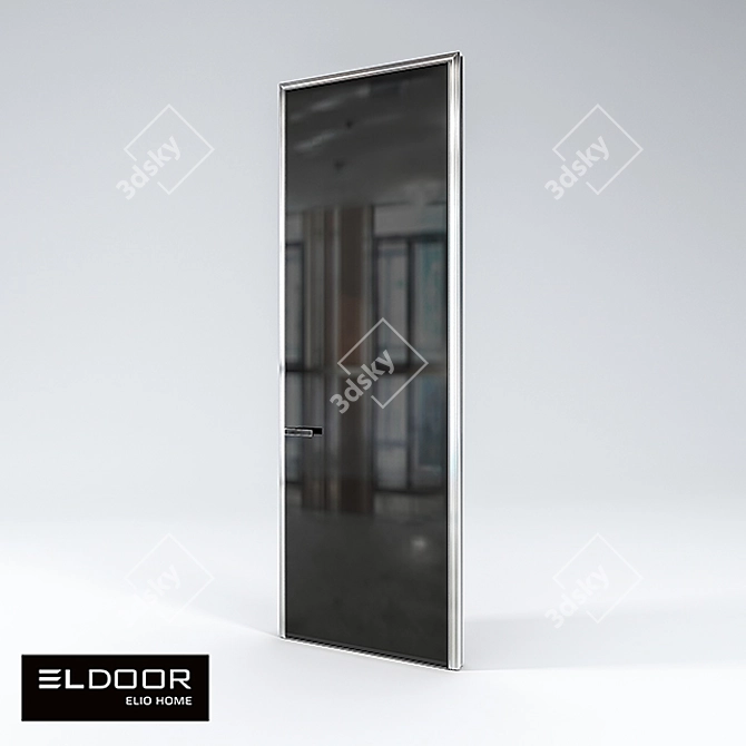 ElioHome Swing Doors with Box 3D model image 1