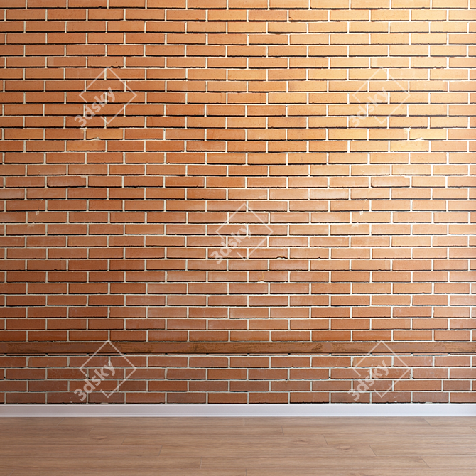 Seamless Brick Masonry for Interiors & Exteriors 3D model image 3