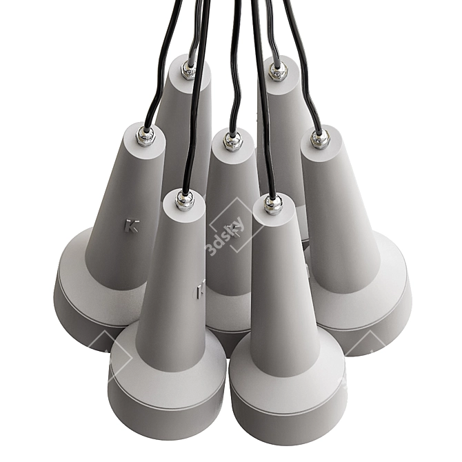 Torcia Pendant Light | Matteo Ugolini Design 3D model image 2