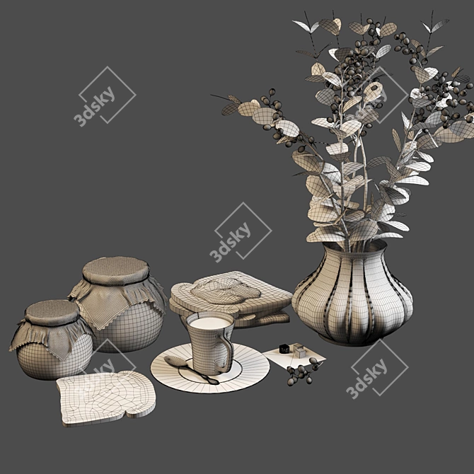 Precise 3D Model Set 3D model image 3