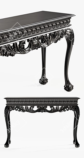 Elegant Eichholtz Console Table Morelli 3D model image 2