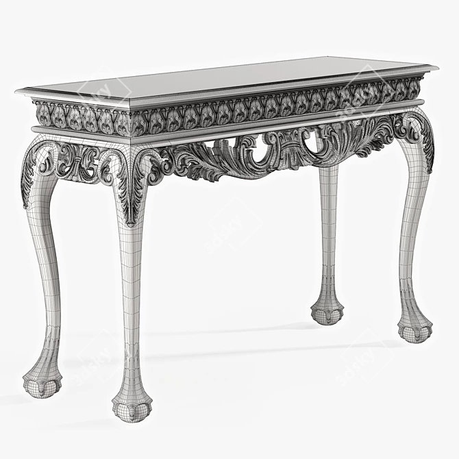 Elegant Eichholtz Console Table Morelli 3D model image 3