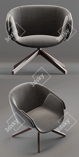 SP01 ANITA | Stylish Armchair 3D model image 2