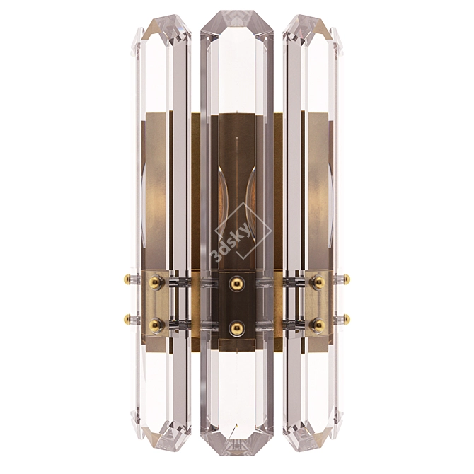 Modern AERIN Bonnington Wall Sconce 3D model image 1