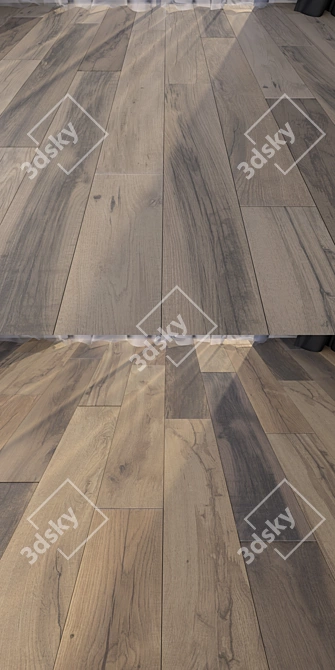 HD Parquet Floor Set 2: Immaculate Texture! 3D model image 2