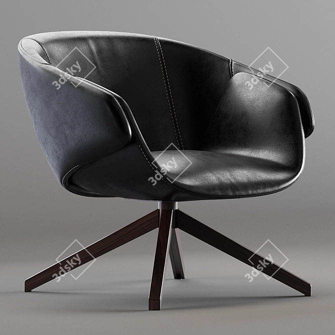 ANITA | Modern Armchair Design by Metrica 3D model image 2