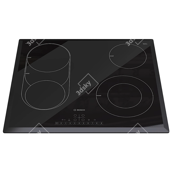 Bosch PKM651FP1 Cooktop 3D model image 1