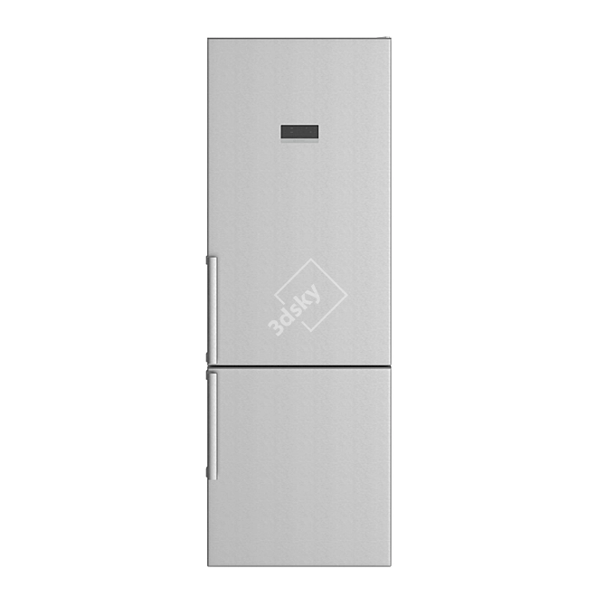 Bosch KGN49XI2OR: Modern Fridge with Smart Features 3D model image 2