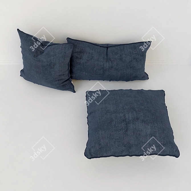 Designer Cushion Set by Little Miss Marvellous 3D model image 1