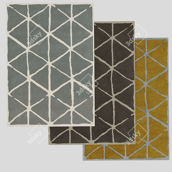 Luxury Haldon Carpets by Villa Nova 3D model image 2