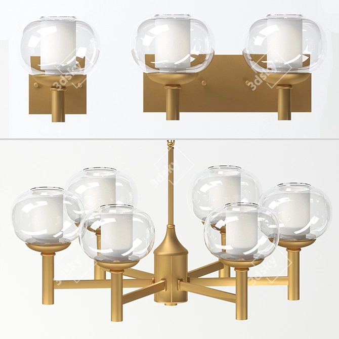 Fiamma Lighting Set - Polys:142,246 3D model image 1