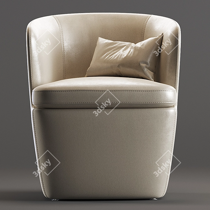 Modern Atelier Design Chair 3D model image 2