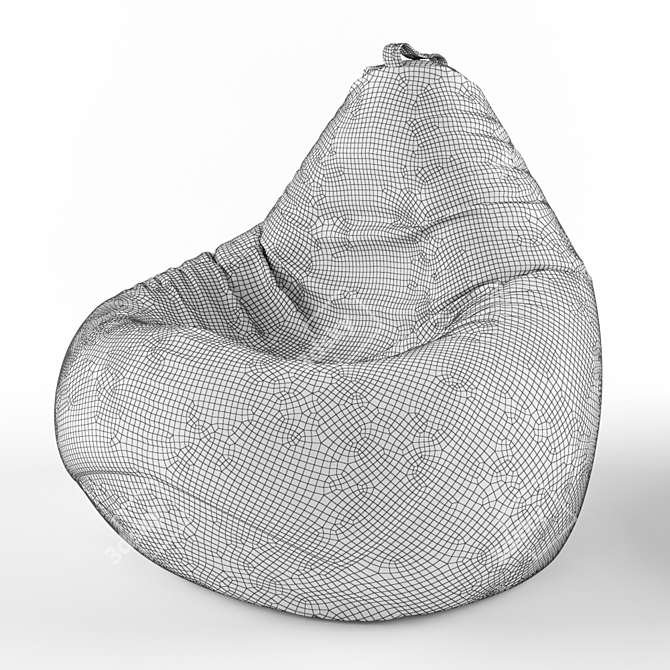 Relaxation Bag Chair 3D model image 3