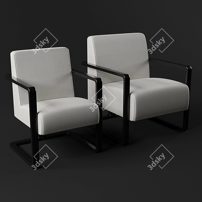 Modern Matisse Collection: Stylish Chairs
Oasis Matisse: Timeless Seating Collection
Contemporary Oasis Matis 3D model image 1