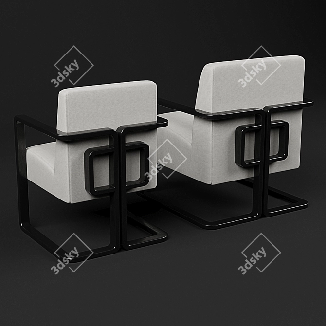 Modern Matisse Collection: Stylish Chairs
Oasis Matisse: Timeless Seating Collection
Contemporary Oasis Matis 3D model image 2