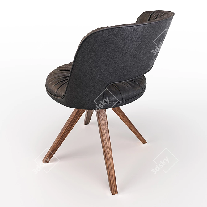German Hulsta S400 Chair 3D model image 2