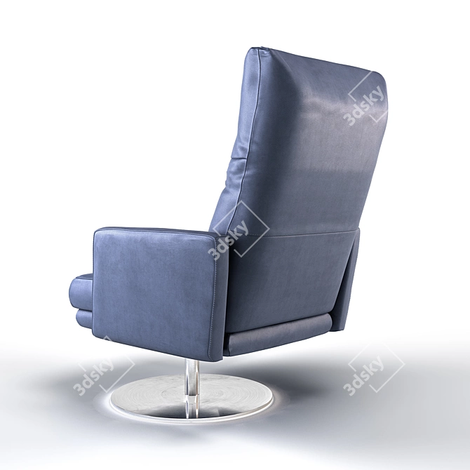 Elegant German Koinor Chair 3D model image 2
