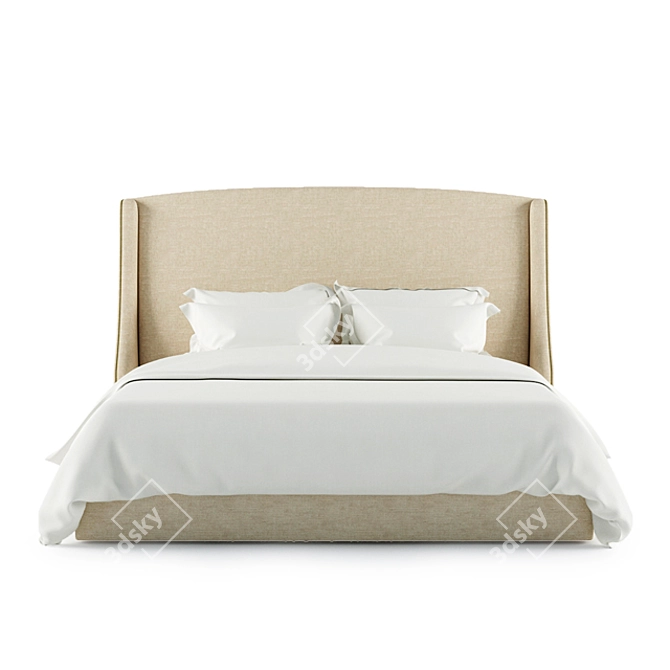 Marko Kraus Joyce Bed 180: Elegant and Luxurious 3D model image 2