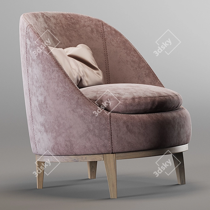 Piet Boon BELLE | Stylish Armchair 3D model image 1