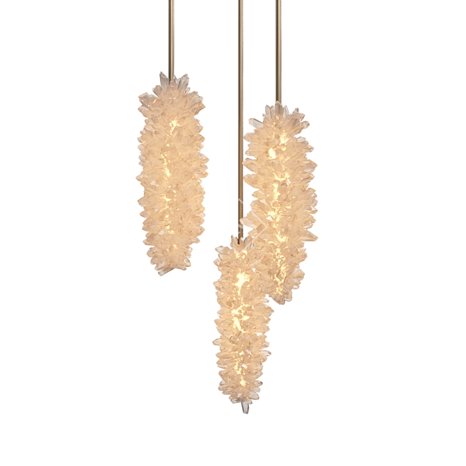 Ethereal Glow Pendant Light 3D model image 1