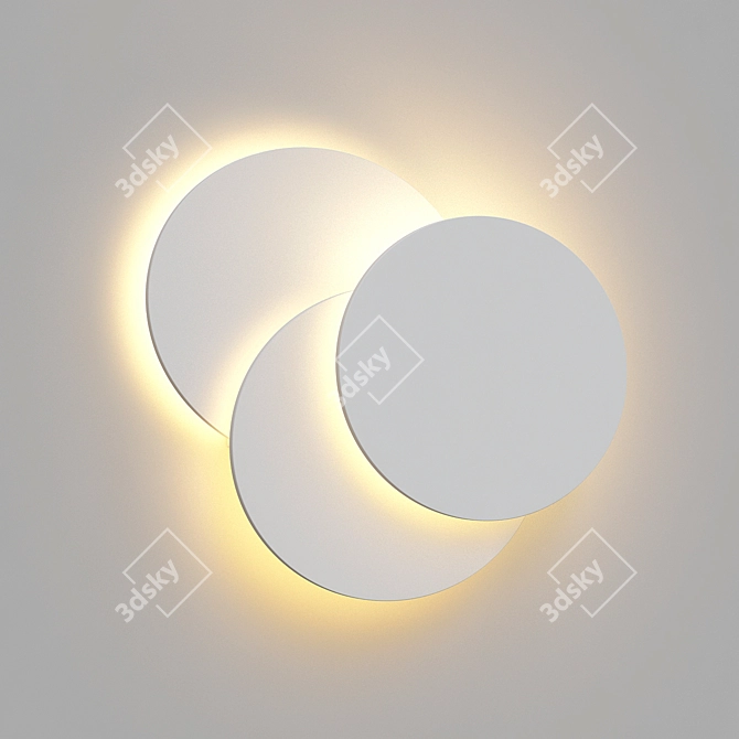 WattMe Elips LED Wall Sconce 3D model image 2