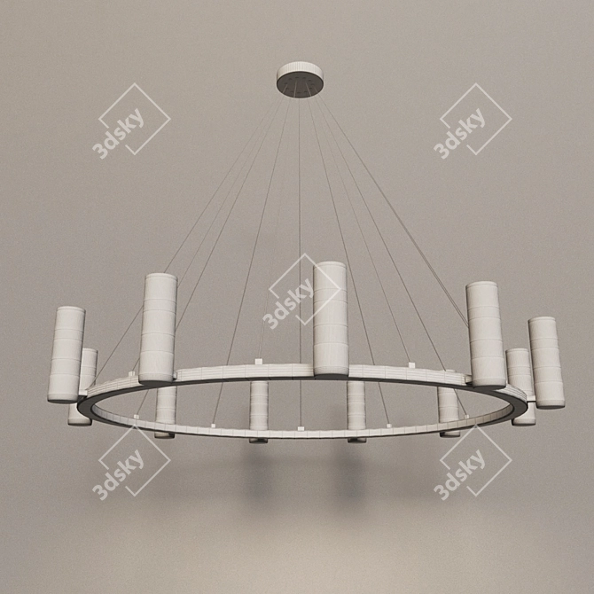 Loft4you Chandelier Elegance 3D model image 3