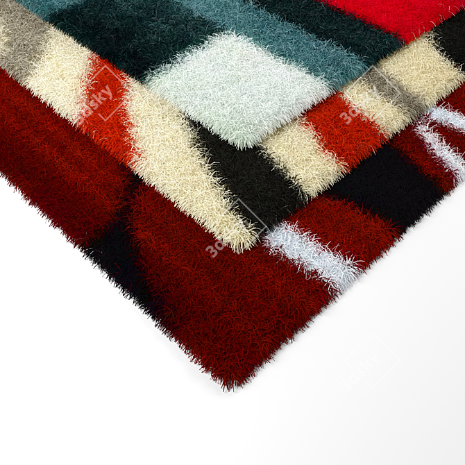 Cozy and Stylish Carpet Collection 3D model image 1