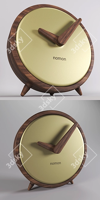 Minimalist Atom Watches by Nomon 3D model image 3