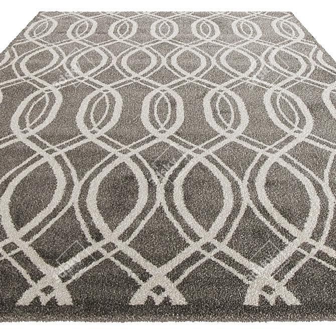 Hemish Indoor Outdoor Rug: Stylish Versatility 3D model image 2