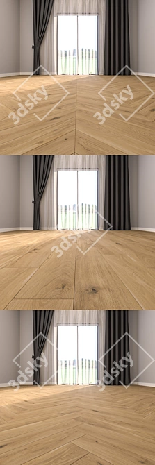 Premium Parquet Floor Set 10 - HD Textures for 3D Visualization 3D model image 3