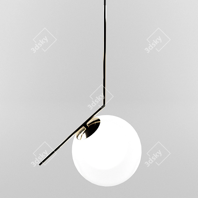 Berry Pendant Lamp - Elegant Illumination 3D model image 1