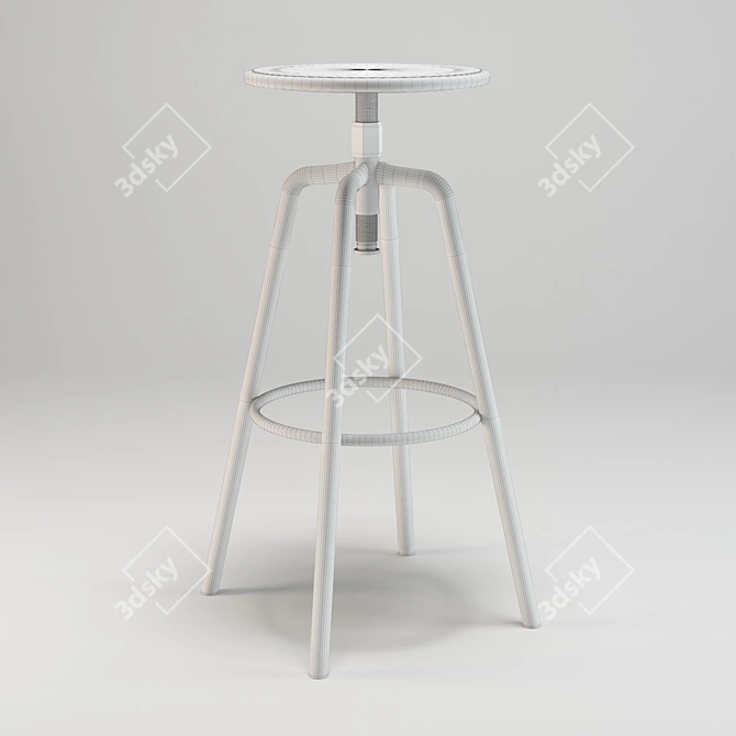 Sleek and Stylish Jankurtz Bar Stool 3D model image 2