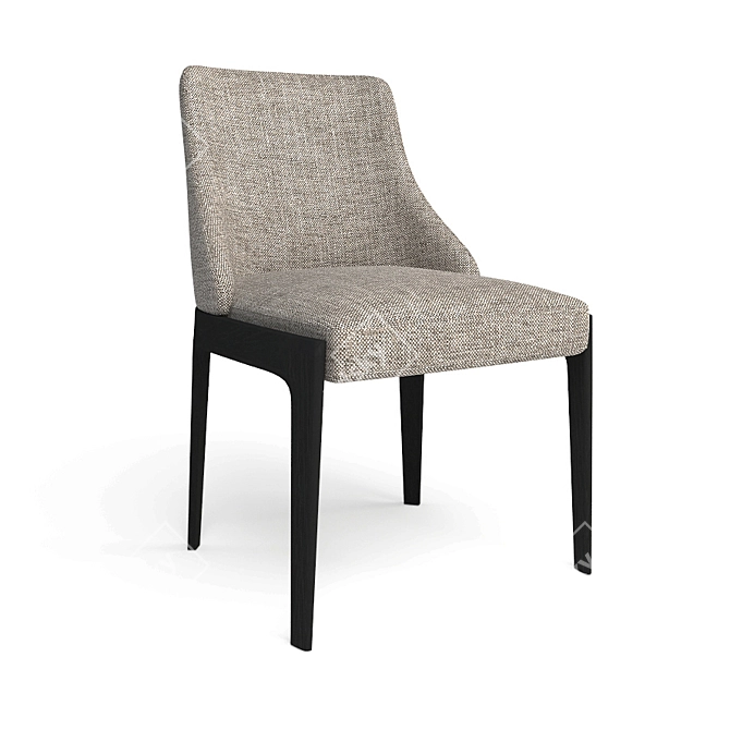 Modern Chelsea Chair: Stylish and Compact 3D model image 1