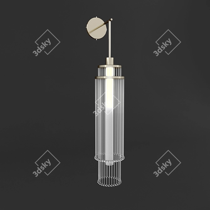 Eleganza Ballroom Wall Light 3D model image 1