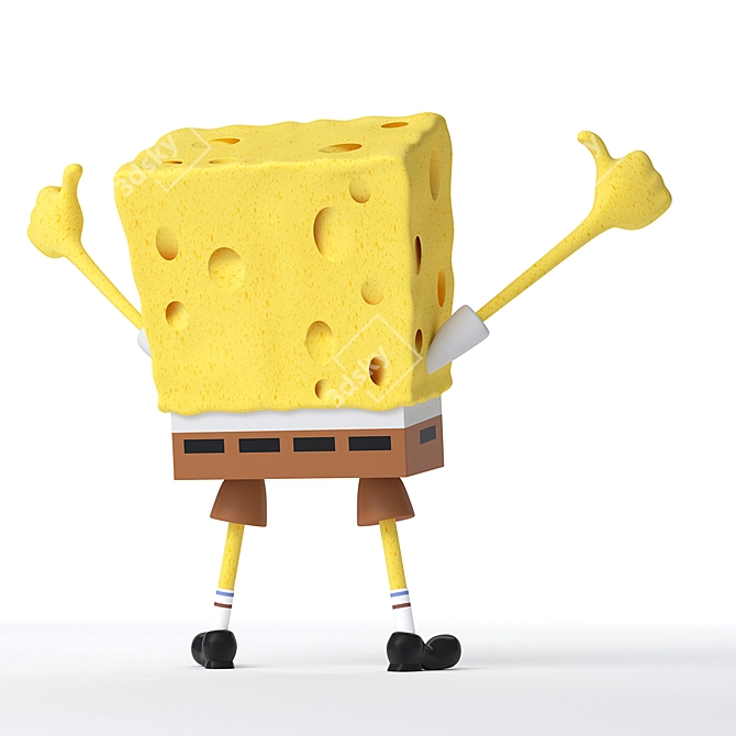 SpongeBob SquarePants: Joyful Underwater Adventures 3D model image 2