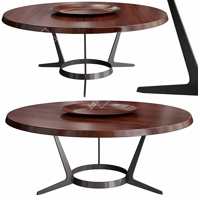 Luxury Maxalto ASTRUM Dining Table 3D model image 1