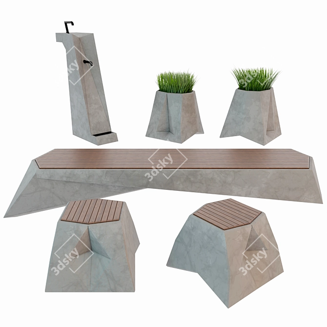 Ultimate Exterior Design Set 3D model image 1